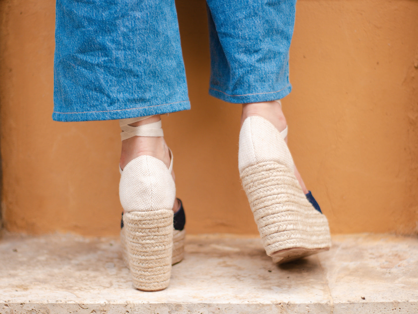 Leah Blue Jeans Espadrilles