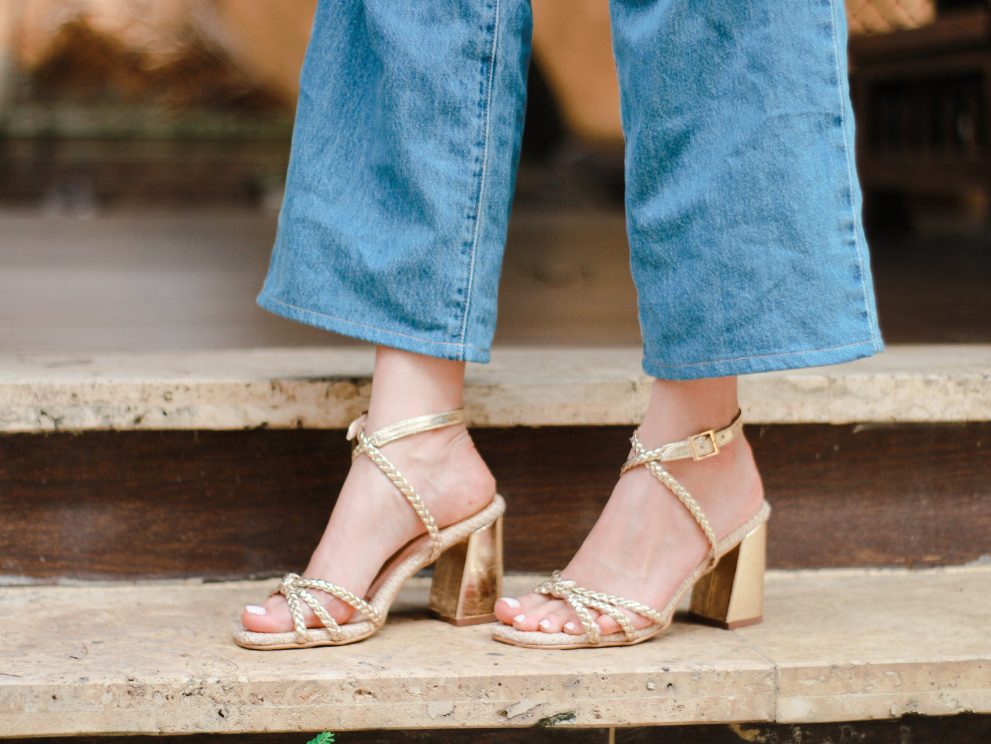 Mary Heeled sandals.