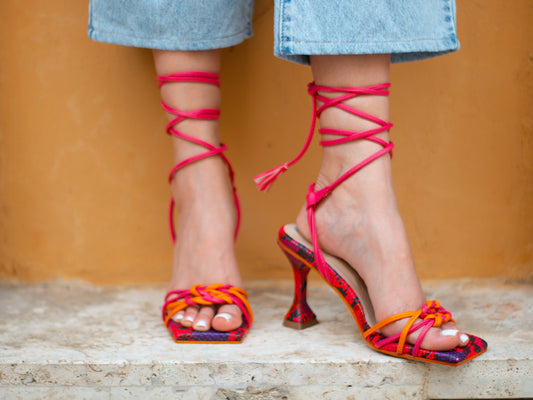 Sarah Heeled sandals.